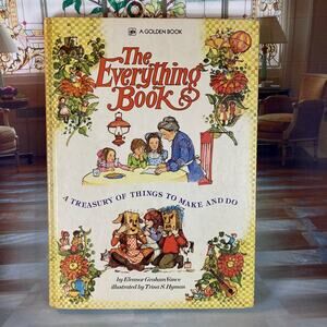 Vintage 70s Eleanor Graham Vance The Everything Book (1974) LCC 72-93998 EUC